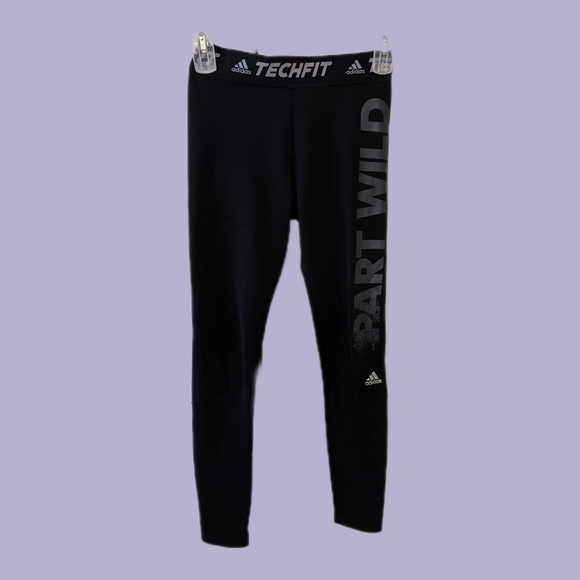Adidas Climalite Techfit Leggings - Picture 2 of 3